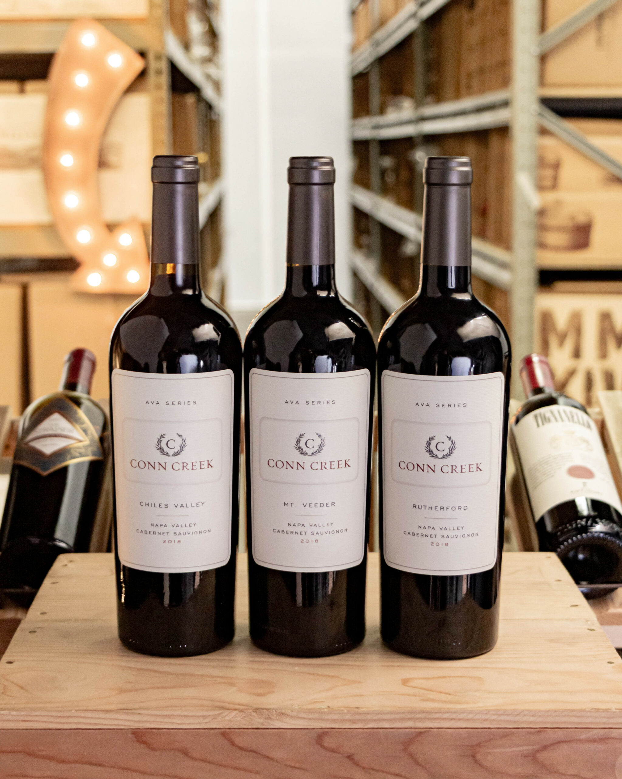 Conn Creek Cabernet Sauvignon AVA Series Tour 2018 (3-Pack)