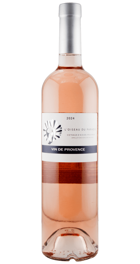 L'Oiseau du Paradis Côteaux d'Aix-en-Provence Rosé 2024