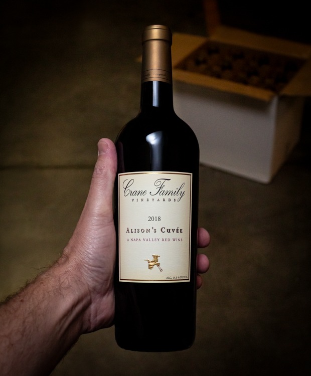 Crane Family Vineyards Red Wine Alison's Cuvee Napa Valley 2018