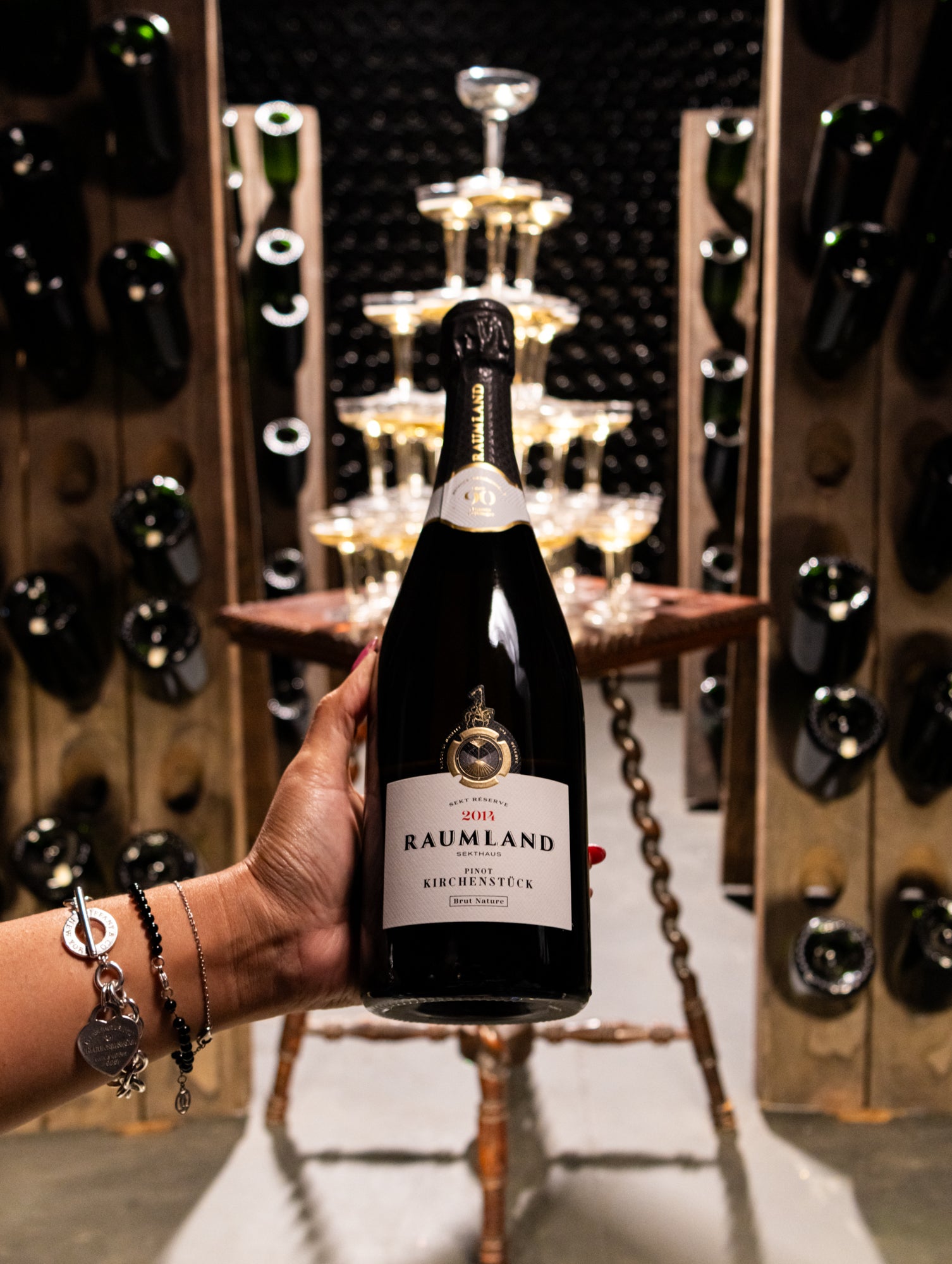 Sekthaus Raumland Kirchenstück Sekt Réserve Brut Nature 2014 (Disg. October 2023)