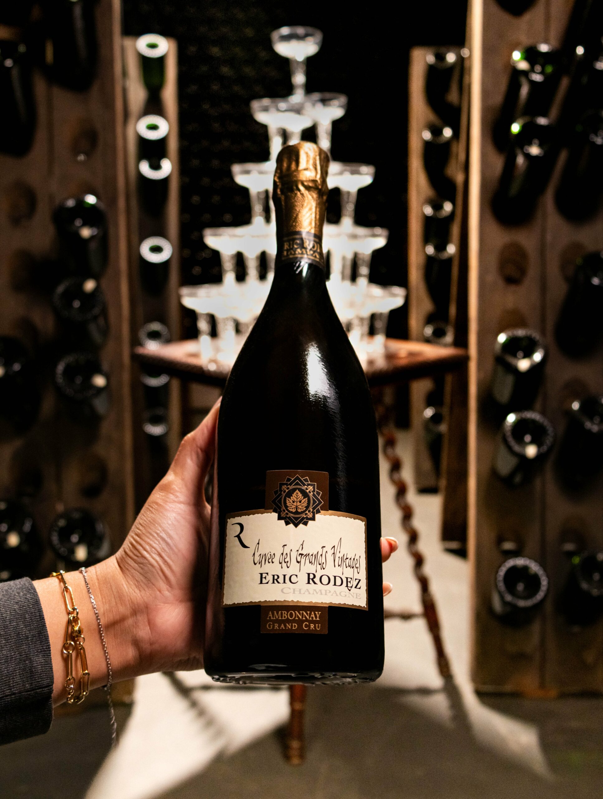 Champagne Eric Rodez Cuvée des Grandes Vintages Extra Brut Grand Cru NV (Disg.June 2022)