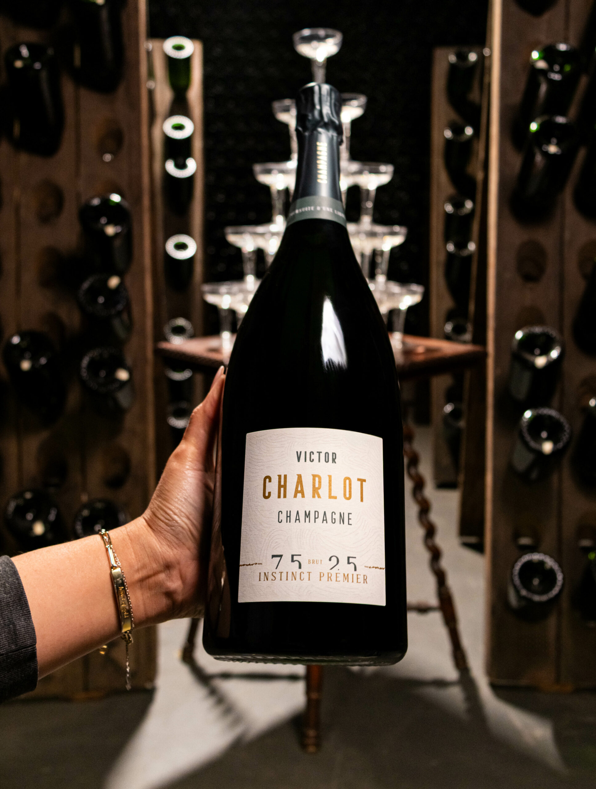 Champagne Victor Charlot Instinct Premier 75/25 Brut NV (Magnum 1.5L)