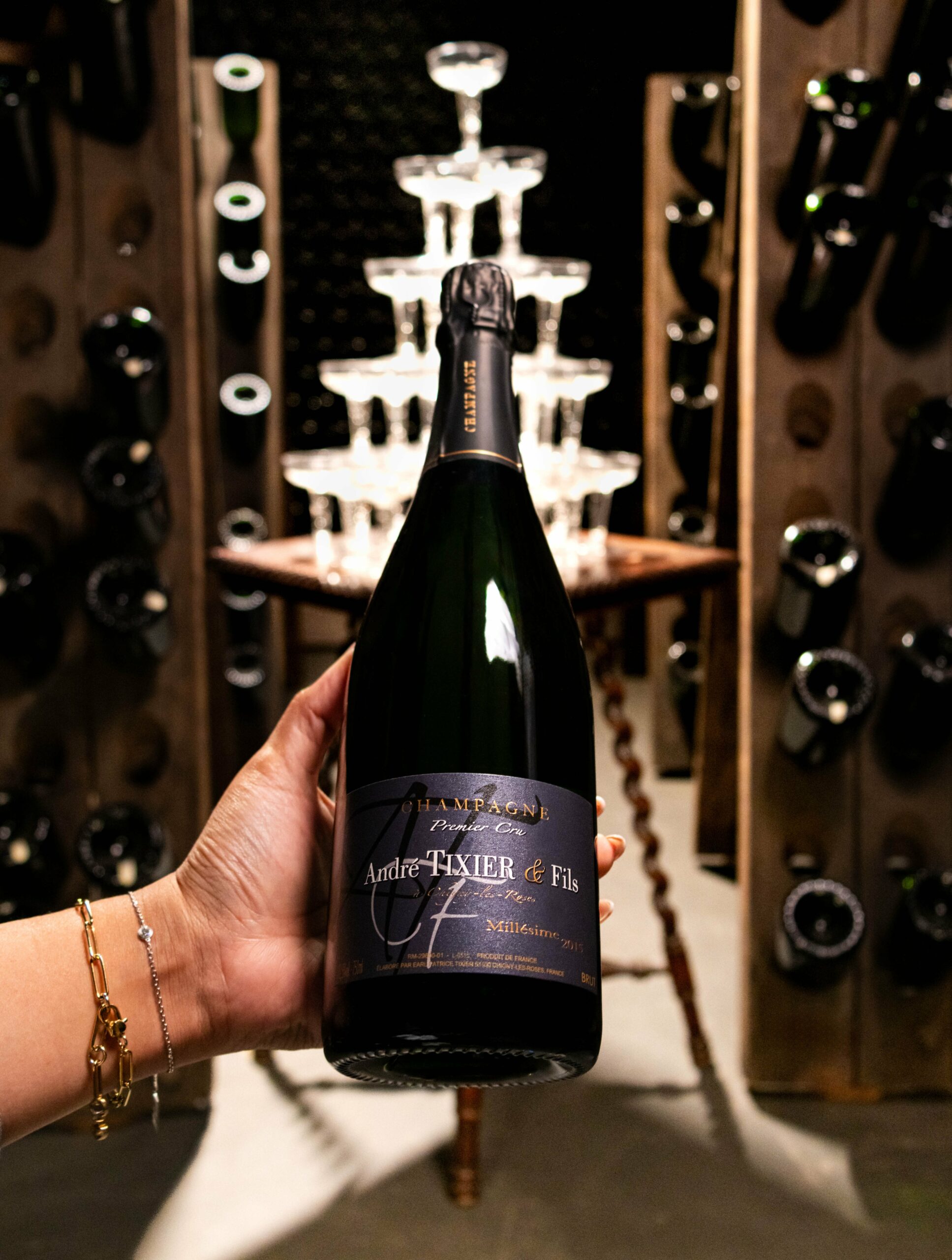 Chamapagne André Tixier & Fils Brut Chigny-les-Roses Premier Cru 2015