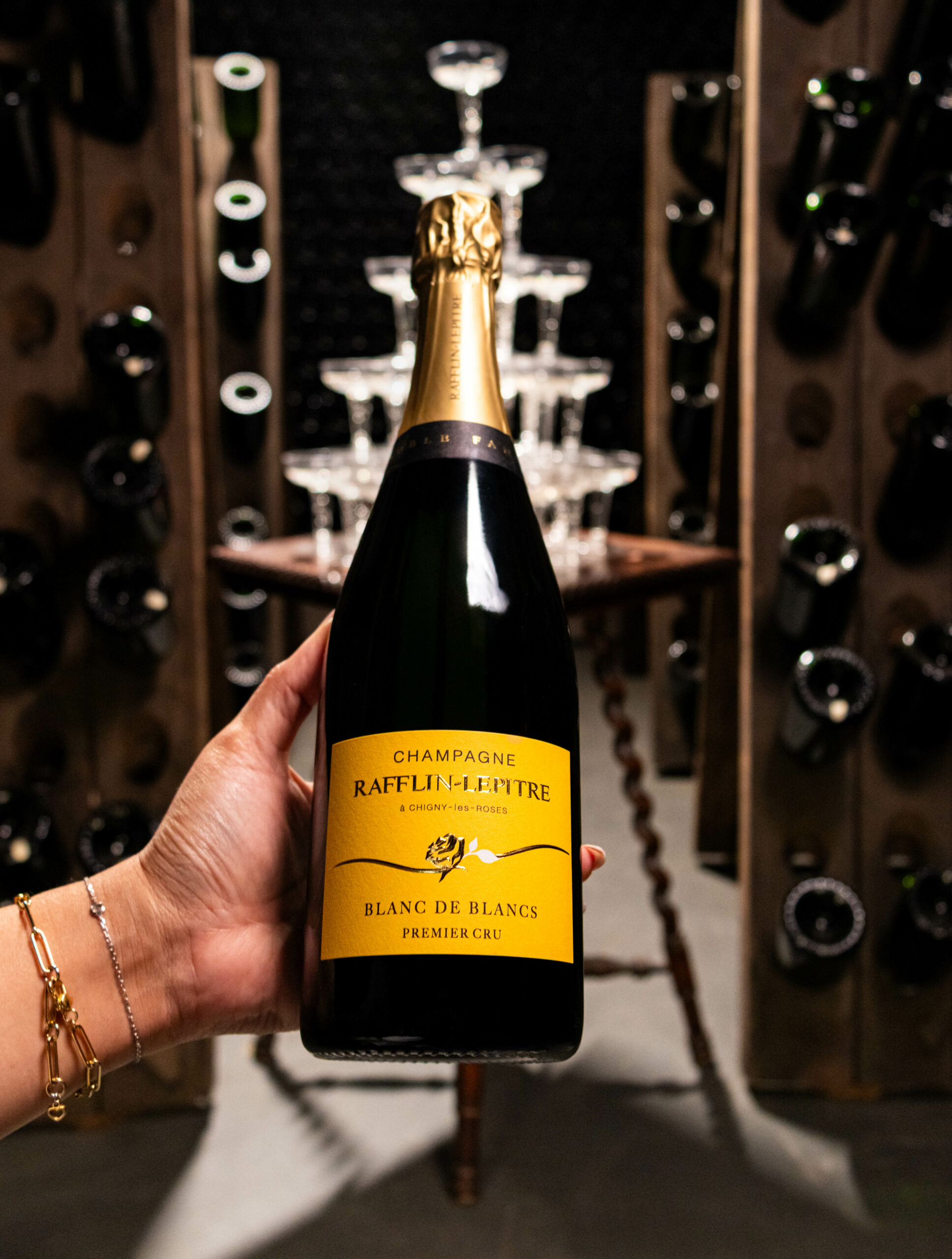 Champagne Rafflin Lepitre Blanc de Blancs Chigny-les-Roses Brut Premier Cru NV