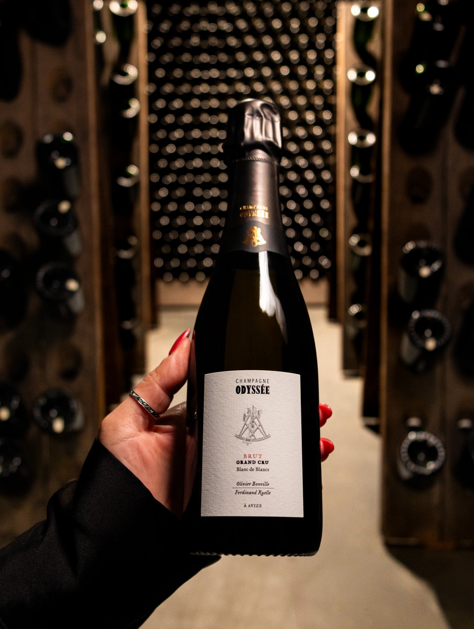 Champagne Odyssée 319 Blanc de Blancs Brut Grand Cru NV (Half Bottle 375mL)