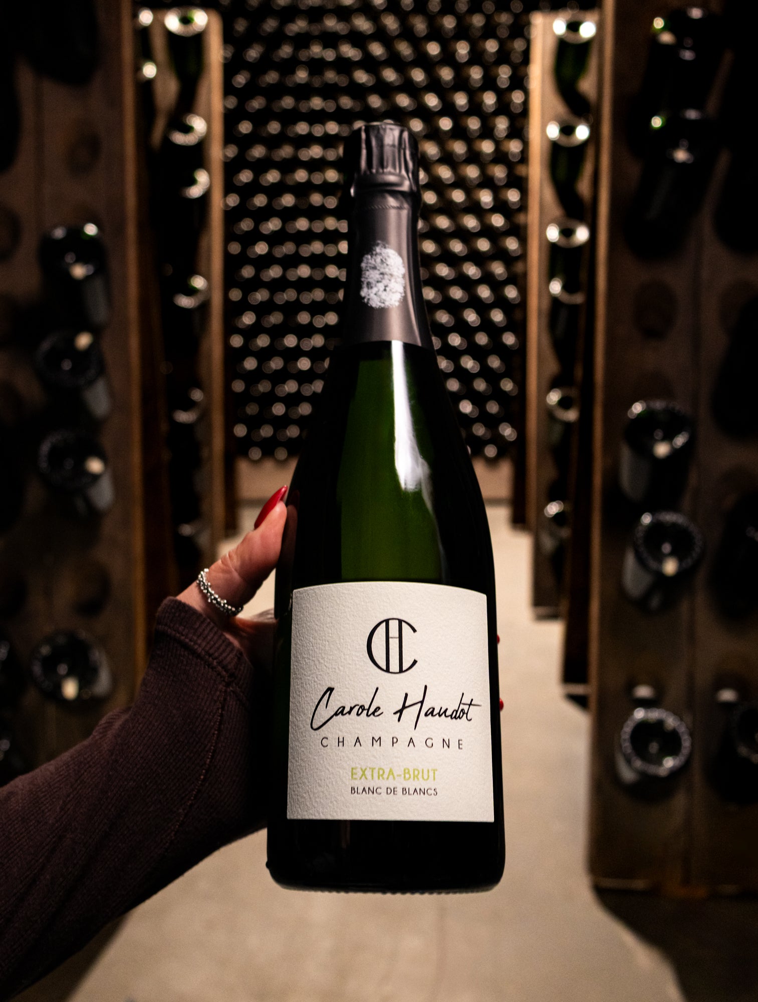 Champagne Carole Haudot Blanc de Blancs Extra Brut NV