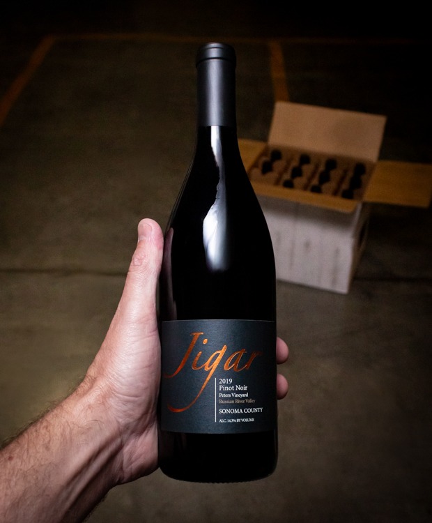 Jigar Wines Pinot Noir Peters Vineyard Russian River Valley 2019