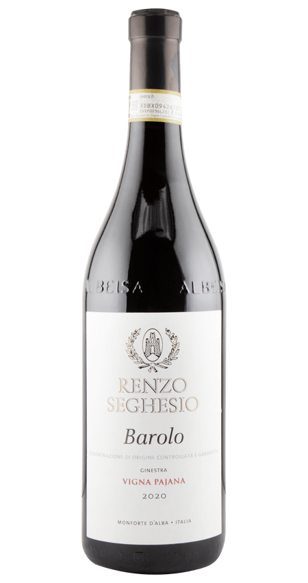 95 Pt. Renzo Seghesio Barolo Ginestra Vigna Pajana 2020