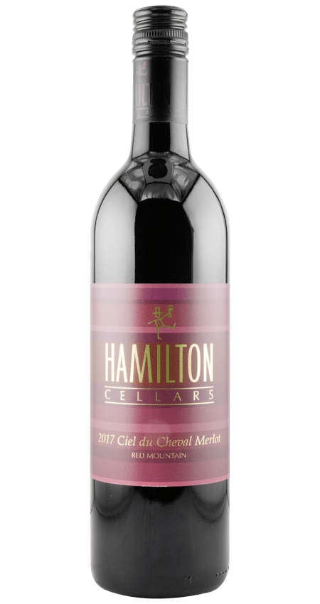 Hamilton Cellars Ciel du Cheval Vineyard Merlot 2017 Columbia Valley