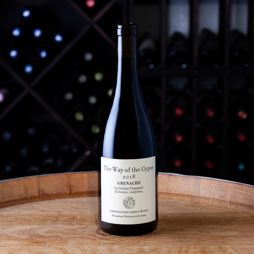 Chronister Family Wines Grenache The Way of the Gypsy La Colina Vineyard El Dorado 2018