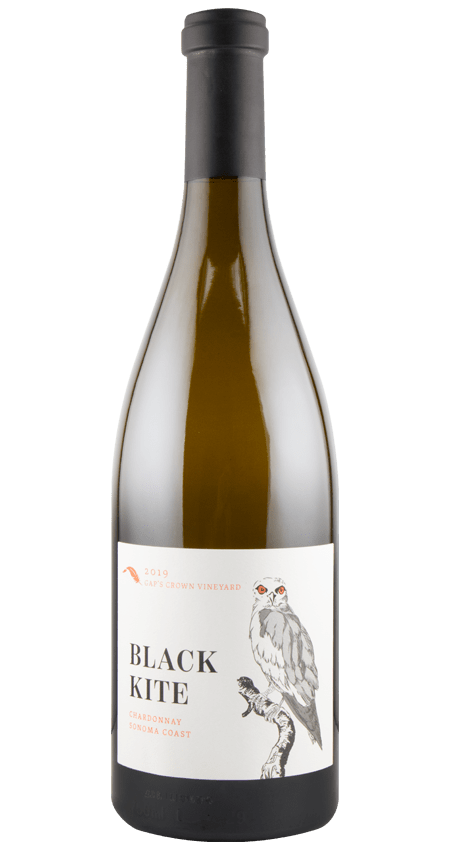 92 Pt. Black Kite Cellars Chardonnay Gap's Crown Vineyard Sonoma Coast 2019