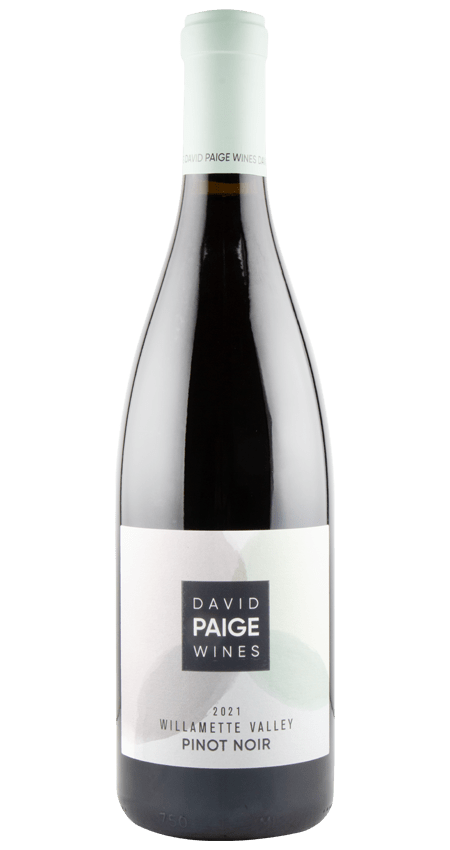 91 Pt. Willamette Valley Pinot Noir 2021 David Paige Wines