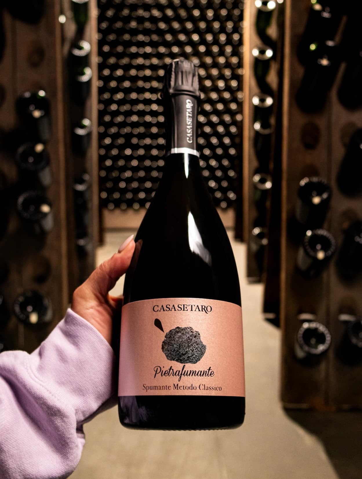 Casa Setaro Pietrafumante Rosé Piedirosso Spumante Metodo Classico Brut 2020