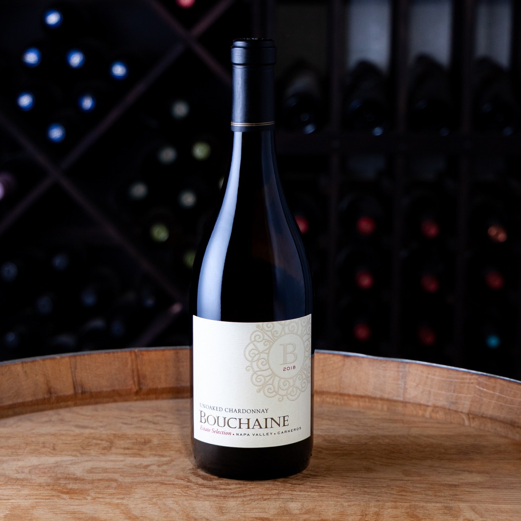 Bouchaine Vineyards Chardonnay Unoaked Estate Selection Carneros Napa Valley 2018