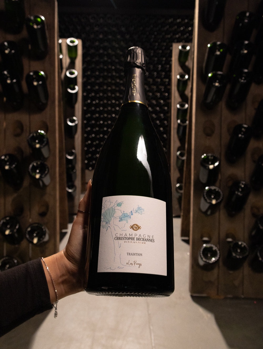 Champagne Christophe Dechannes Tradition Les Riceys Brut NV (Magnum 1.5L)