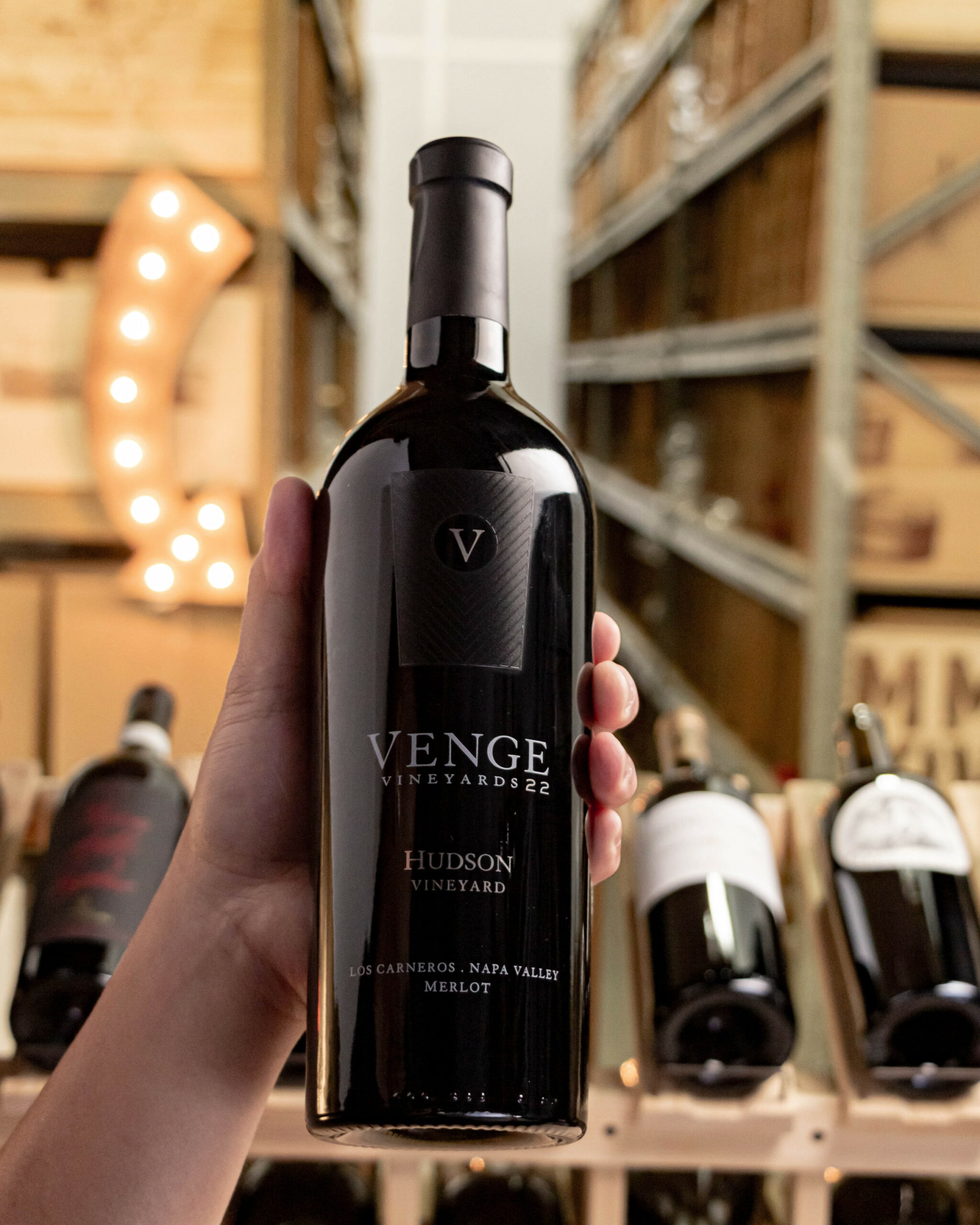 Venge Vineyards Merlot Hudson Vineyard Los Carneros Napa Valley 2022