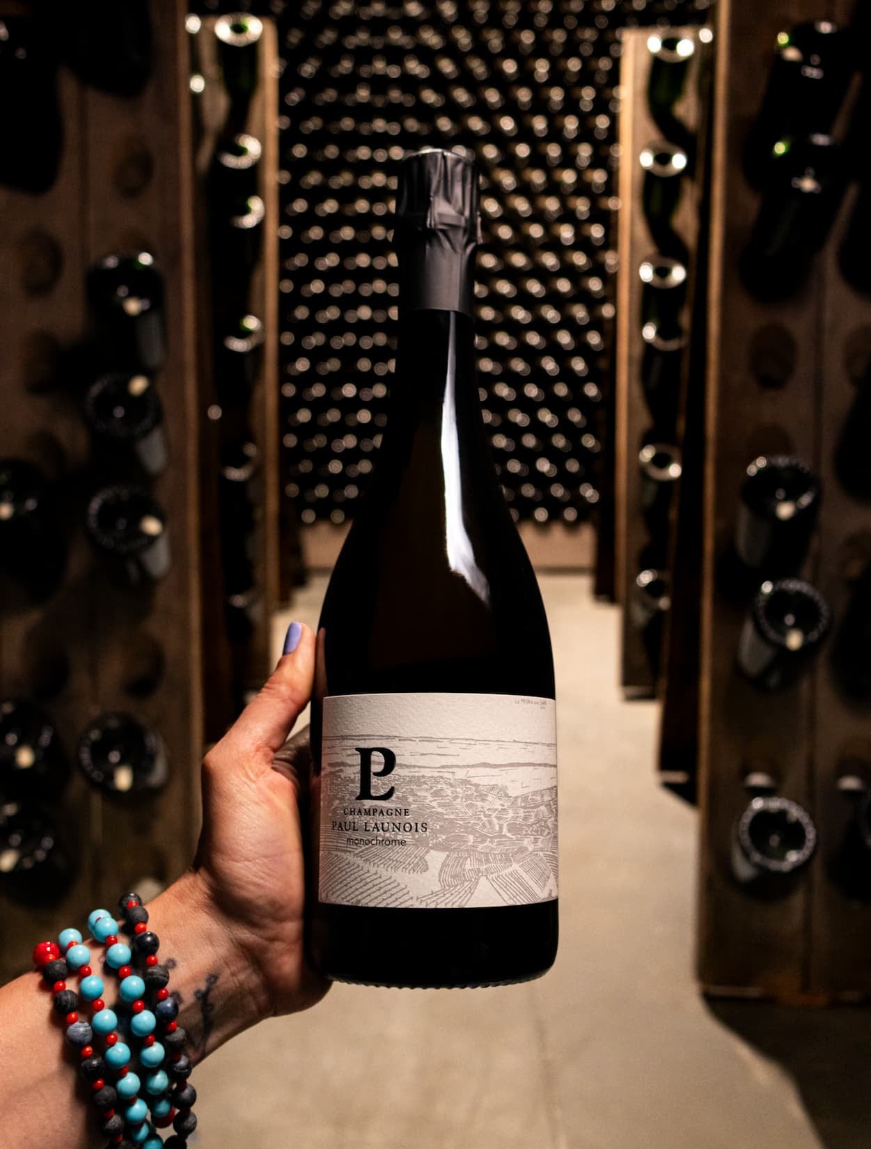 Champagne Paul Launois Blanc de Blancs Monochrome #7 Extra Brut Grand Cru NV