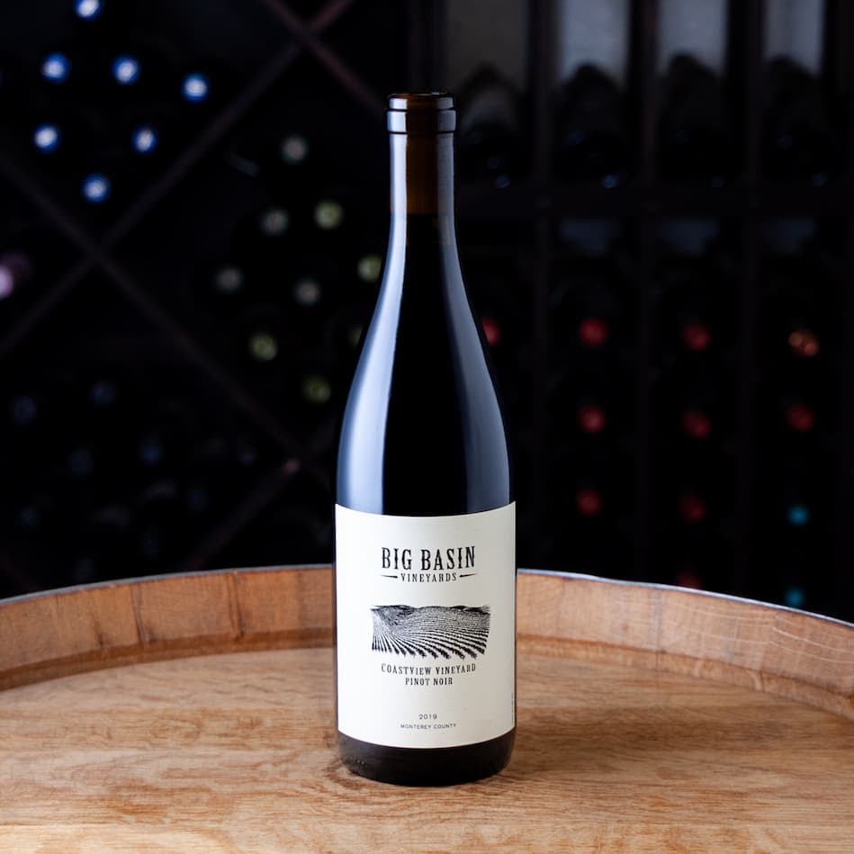 Big Basin Vineyards Pinot Noir Coastview Vineyard Monterey County 2019