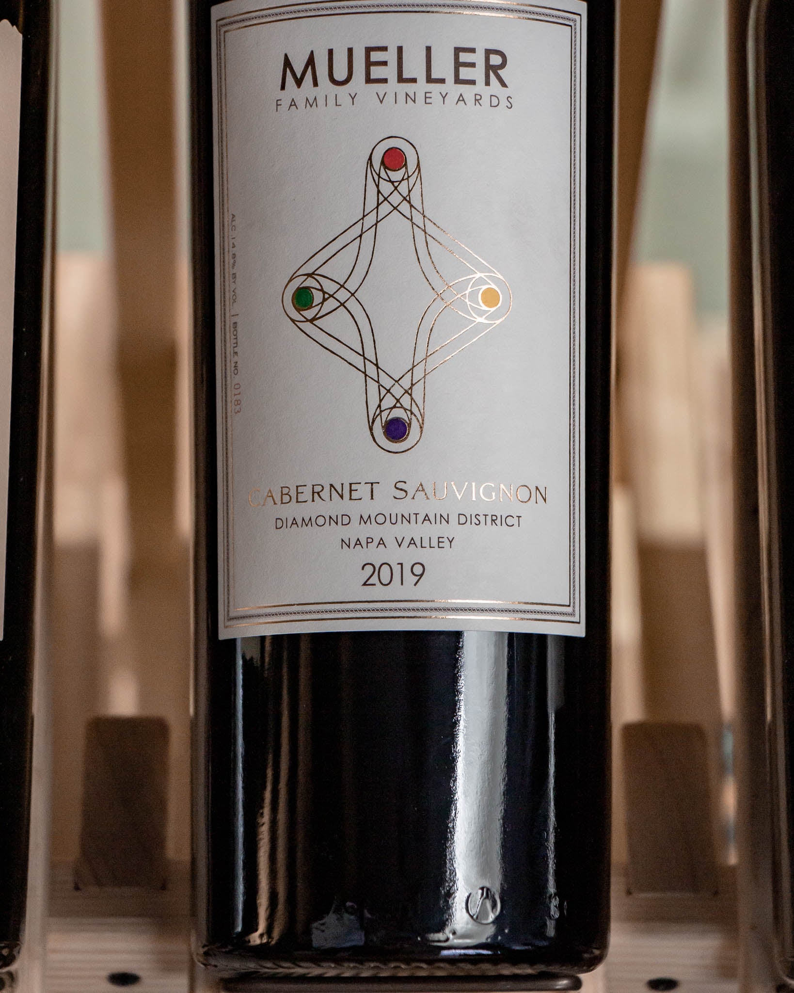 Mueller Family Vineyards Cabernet Sauvignon Diamond Mountain District Napa Valley 2019