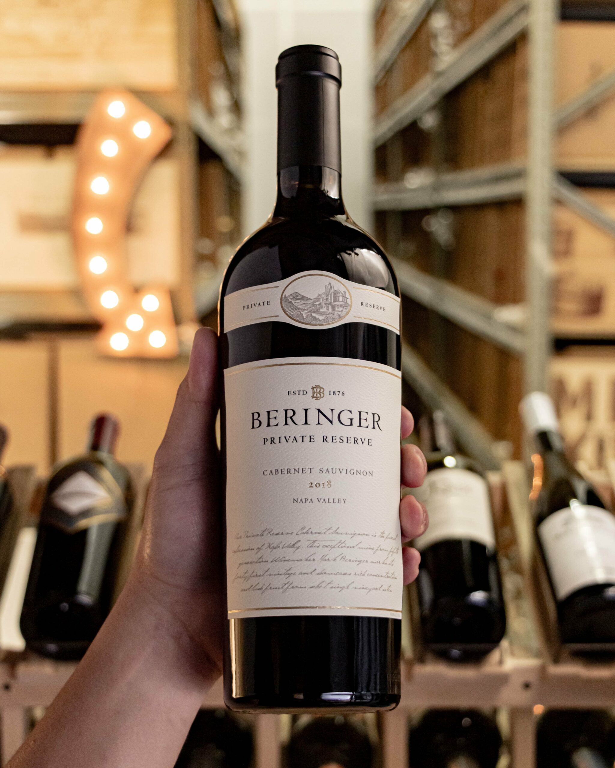 Beringer Private Reserve Napa Valley Cabernet Sauvignon 2018
