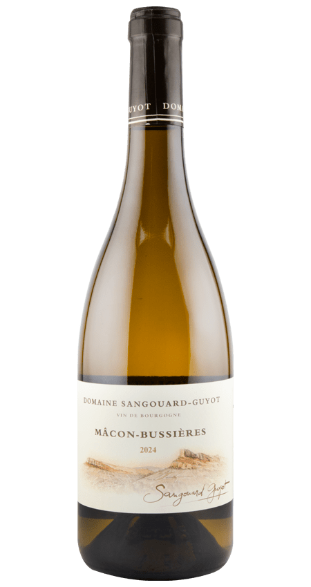 White Burgundy Chardonnay 2024 Domaine Sangouard-Guyot Mâcon Bussières