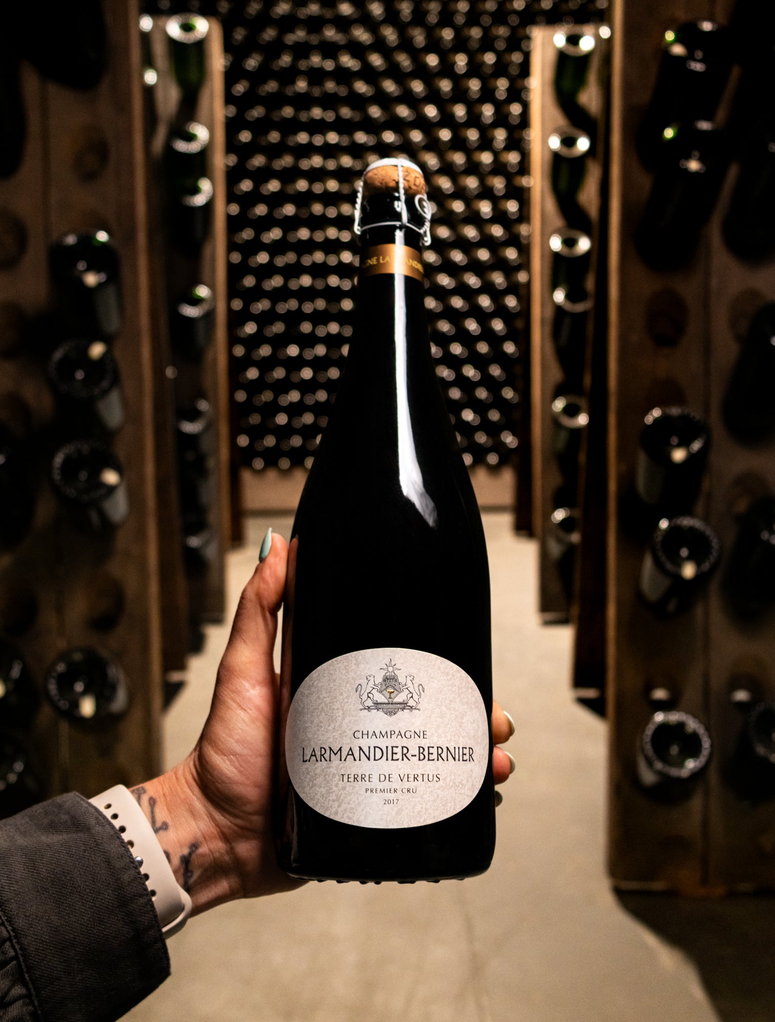 Champagne Larmandier-Bernier Blanc de Blancs Terre de Vertus Brut Nature Premier Cru 2017