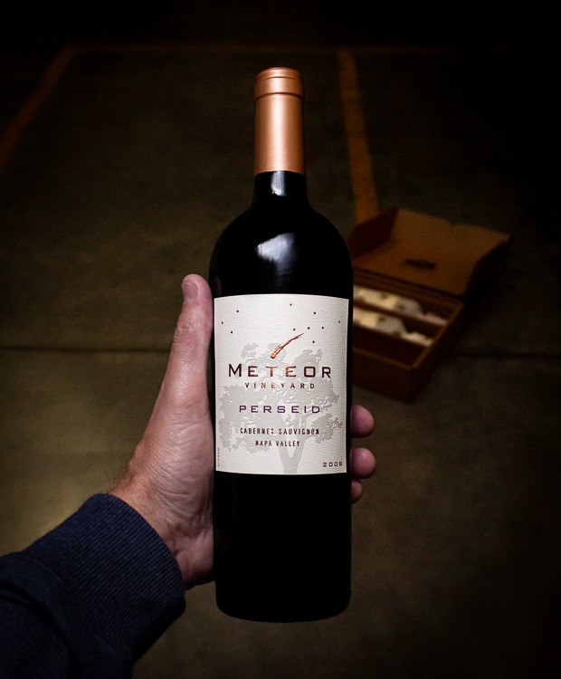 Meteor Vineyard Cabernet Sauvignon Perseid Napa Valley 2008