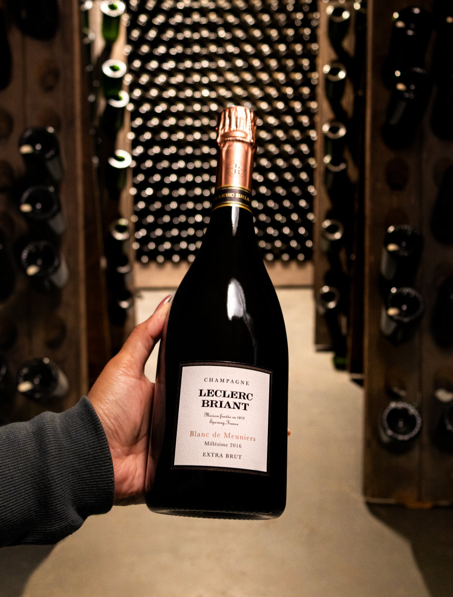Champagne LeClerc Briant Blanc de Meuniers Extra Brut 2016
