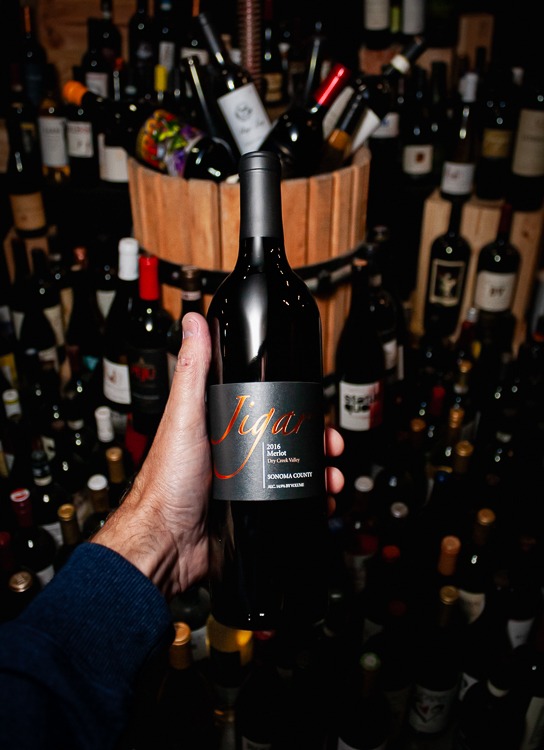 Jigar Wines Merlot Dry Creek Sonoma County 2016