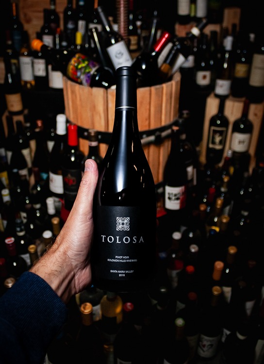 Tolosa Wines Pinot Noir Soloman Hills Vineyard Santa Maria Valley 2018