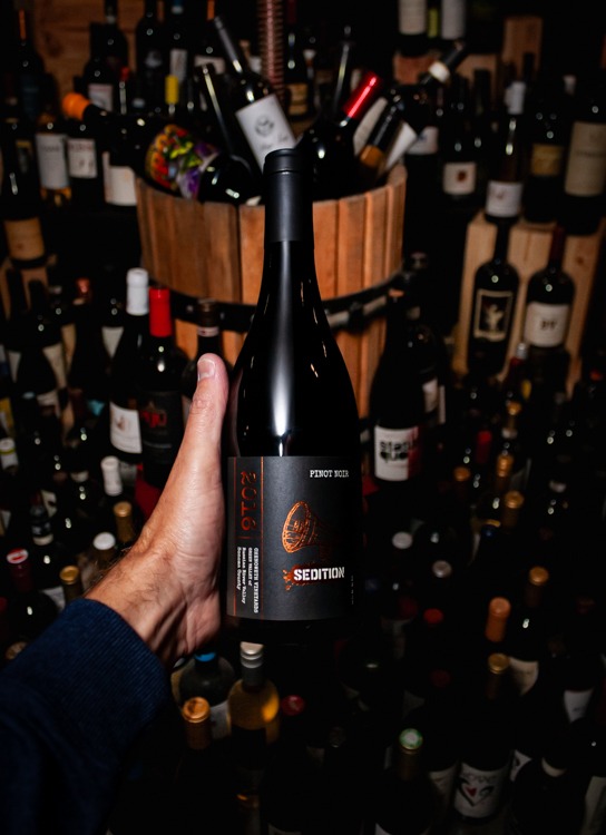 Sedition Pinot Noir Chenoweth Vineyards Green Valley of the Russian River Valley Sonoma County 2016
