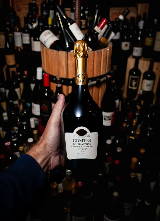 Champagne Taittinger Blanc de Blancs Comtes de Champagne Brut Grand Crus 2008