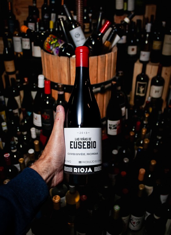 Olivier Rivière Las Viñas de Eusebio Rouge Rioja 2015