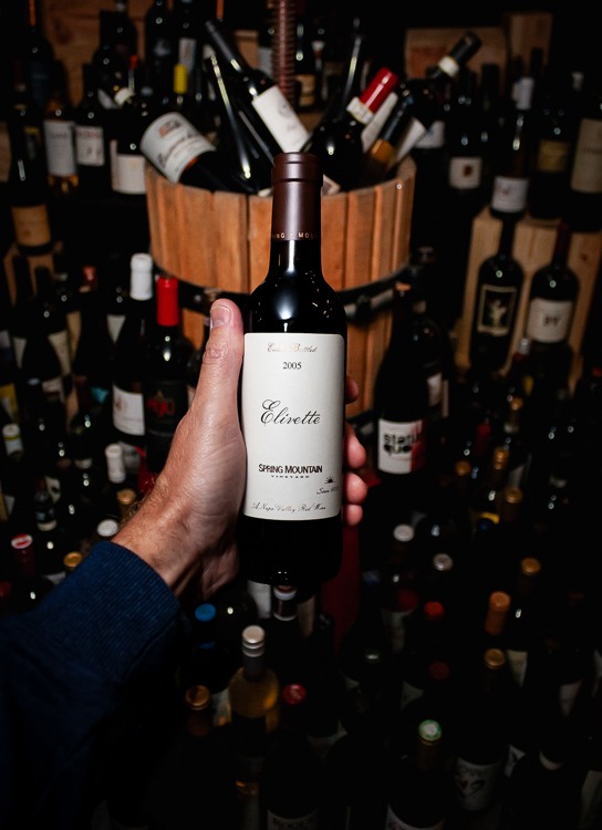 Spring Mountain Vineyard Red Blend Elivette Spring Mountain District Napa Valley 2005 (Half Bottle 375mL)