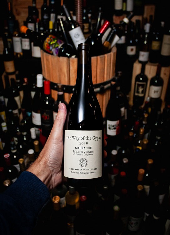 Chronister Family Wines Grenache The Way of the Gypsy La Colina Vineyard El Dorado 2018