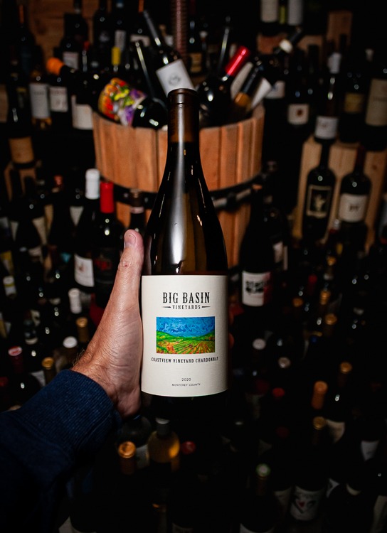 Big Basin Vineyards Chardonnay Coastview Vineyard Monterey County 2020