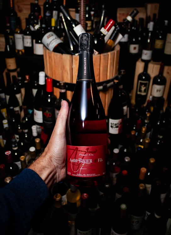 Champagne André Tixier & Fils Brut Rosé Chigny-les-Roses Premier Cru NV