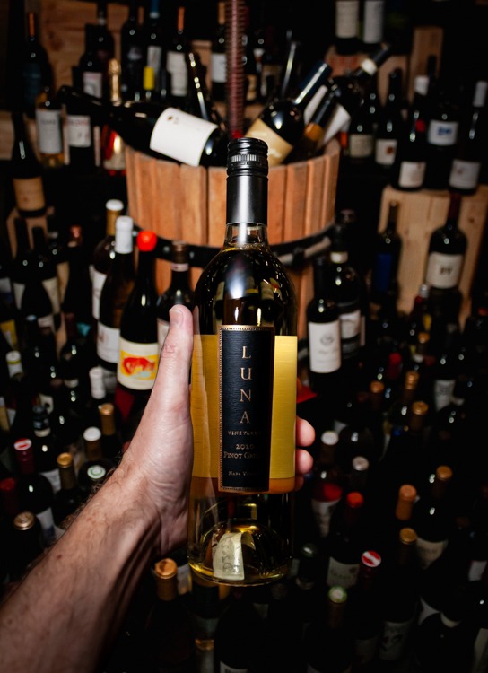 Luna Vineyards Pinot Grigio Napa Valley 2020