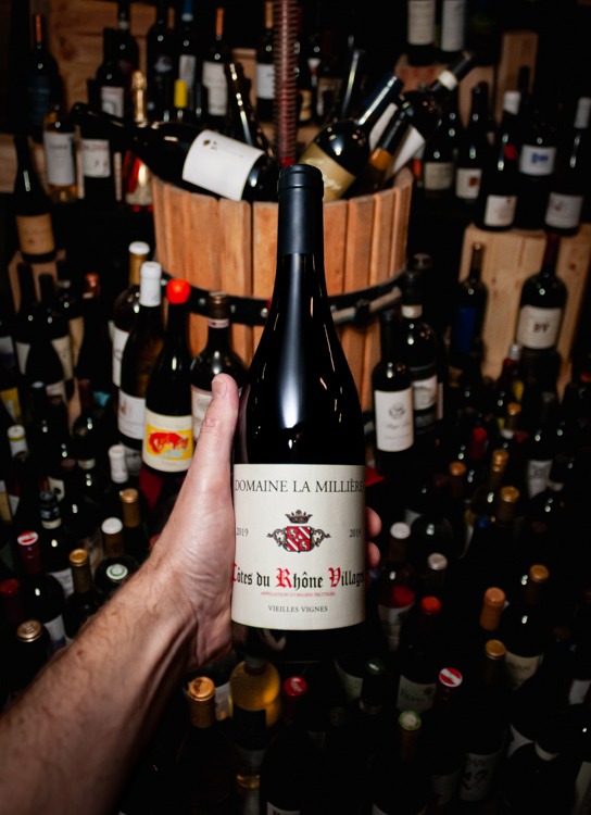 Domaine la Milliere Cotes du Rhône Villages Vieilles Vignes 2019
