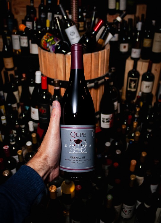 Qupé Grenache Sawyer Lindquist Vineyard Edna Valley 2015
