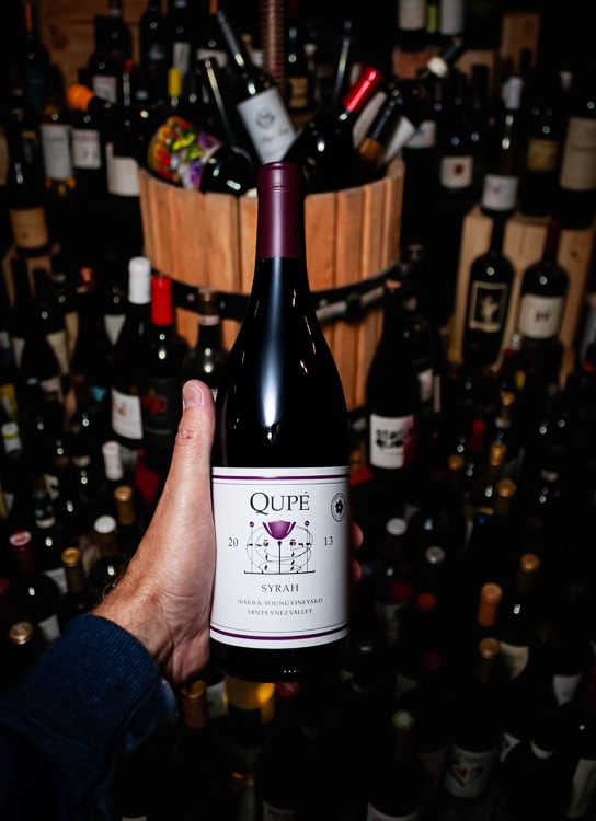 Qupé Syrah Ibarra-Young Vineyard Santa Ynez Valley 2013