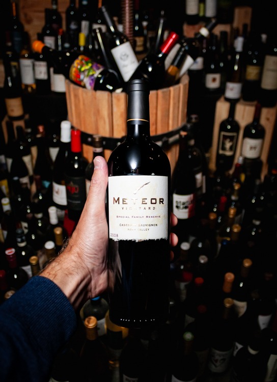 Meteor Vineyard Cabernet Sauvignon Special Family Reserve Napa Valley 2008