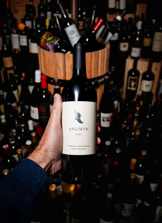 Angwin Estate Cabernet Sauvignon Howell Mountain Napa Valley 2021