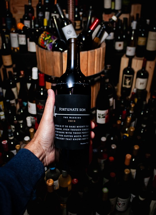 Fortunate Son Cabernet Sauvignon The Warrior St. Helena Napa Valley 2018