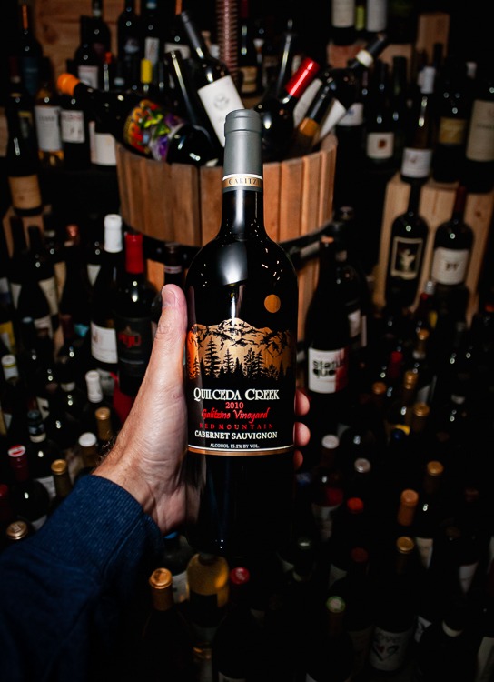 Quilceda Creek Cabernet Sauvignon Galitzine Vineyard Red Mountain 2010
