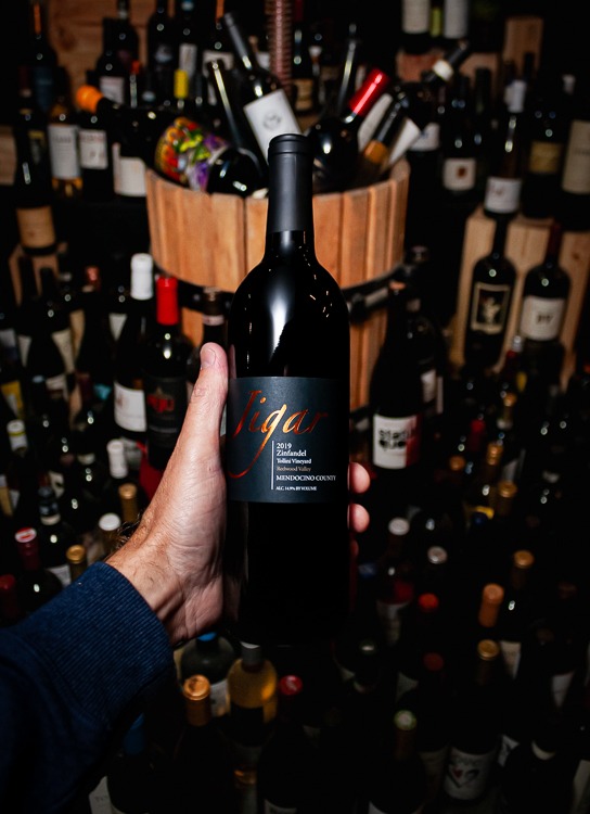 Jigar Wines Zinfandel Tollini Vineyard Redwood Valley Mendocino County 2019