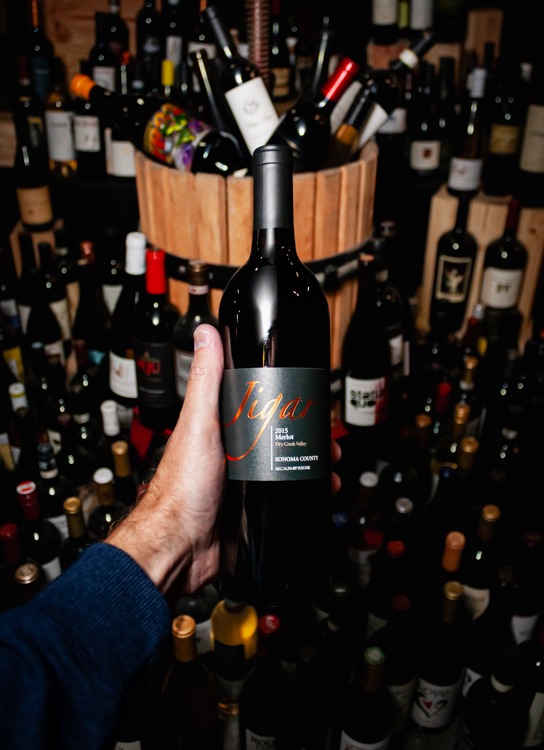 Jigar Wines Merlot Dry Creek Sonoma County 2015