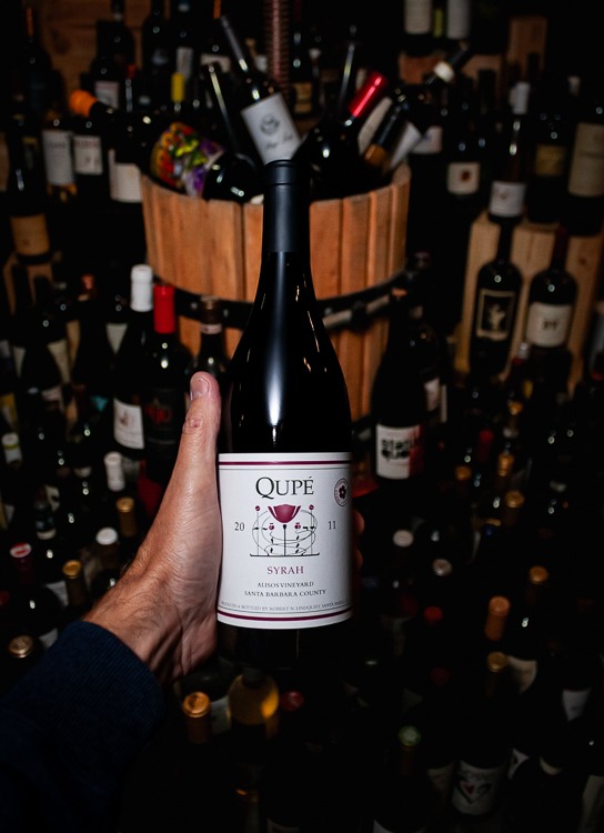 Qupé Syrah Alisos Vineyard Santa Maria Valley 2011