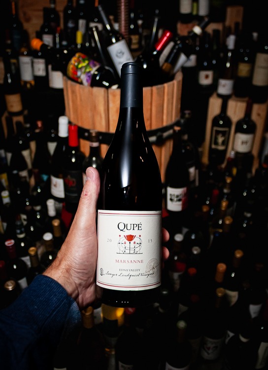 Qupé Marsanne Sawyer Lindquist Vineyard Edna Valley 2015