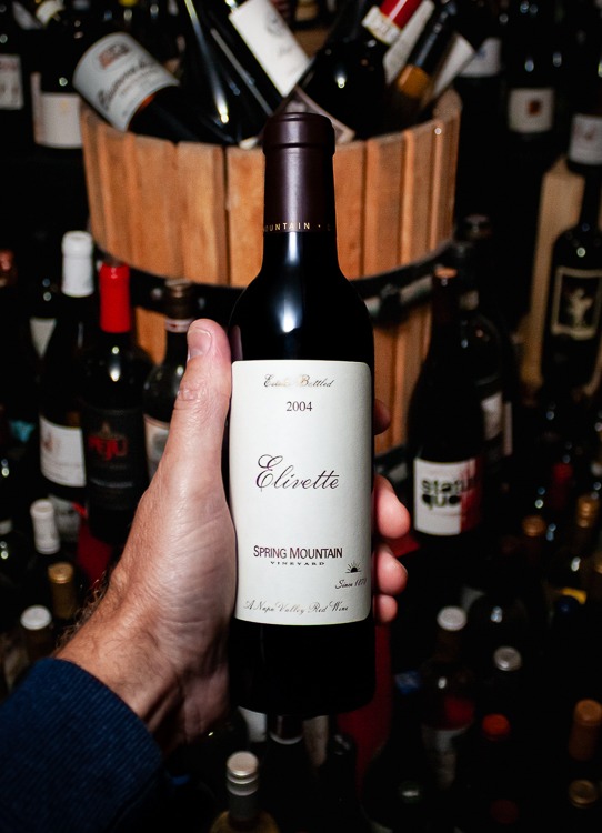 Spring Mountain Vineyard Red Blend Elivette Spring Mountain District Napa Valley 2004 (Half Bottle 375mL)